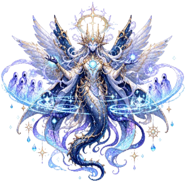 Celestial Abyss Seraph, an AestherBot pet